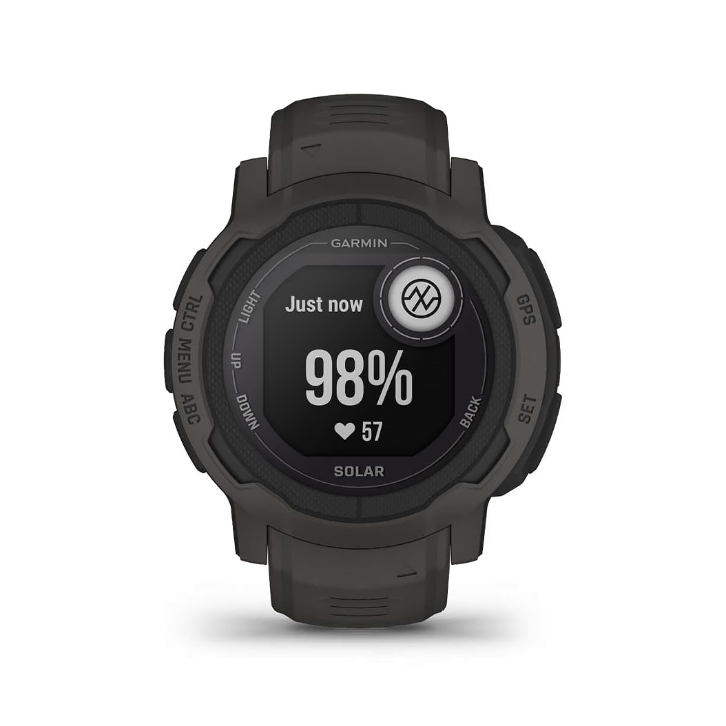 Спортивний годинник Garmin Instinct 2 Solar Graphite (010-02627-00/10) 1 Small