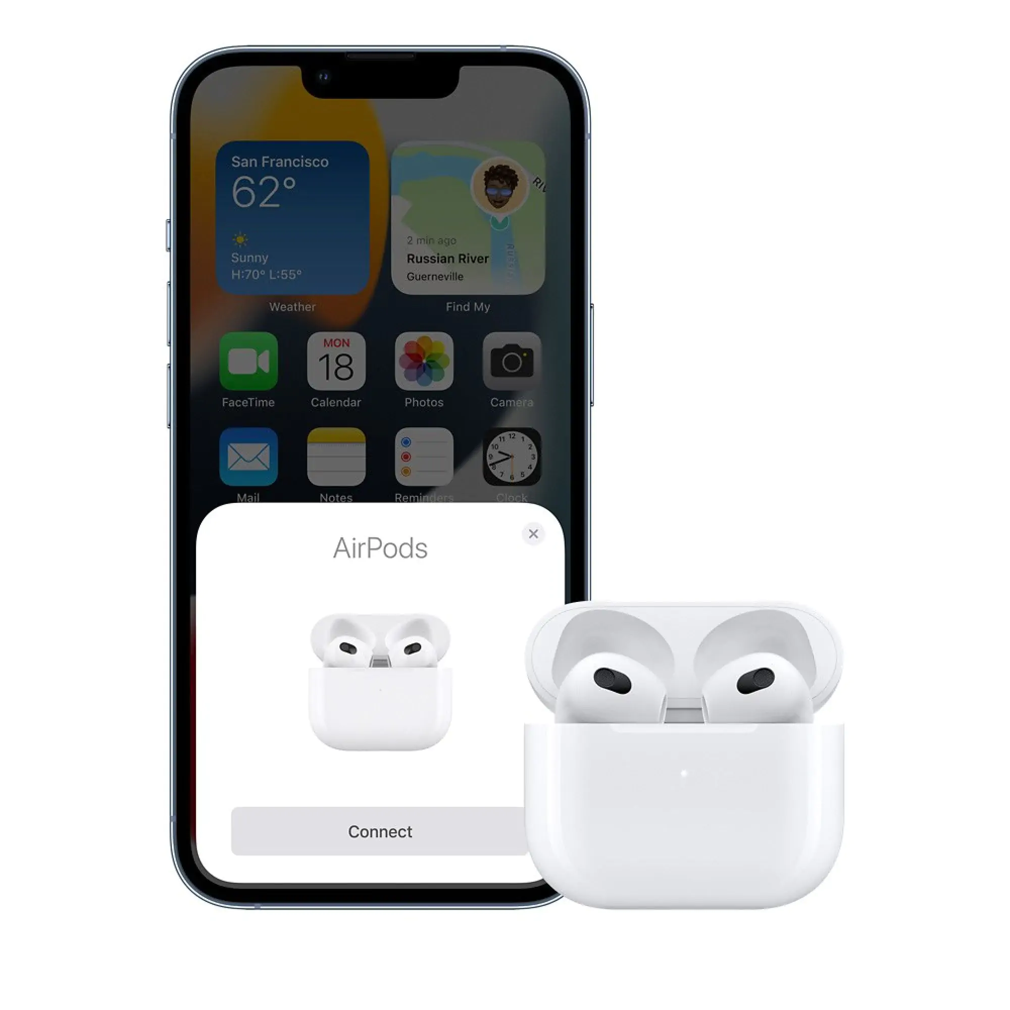 Навушники Apple AirPods 3 with MagSafe Charging Case (MME73) 4 Small