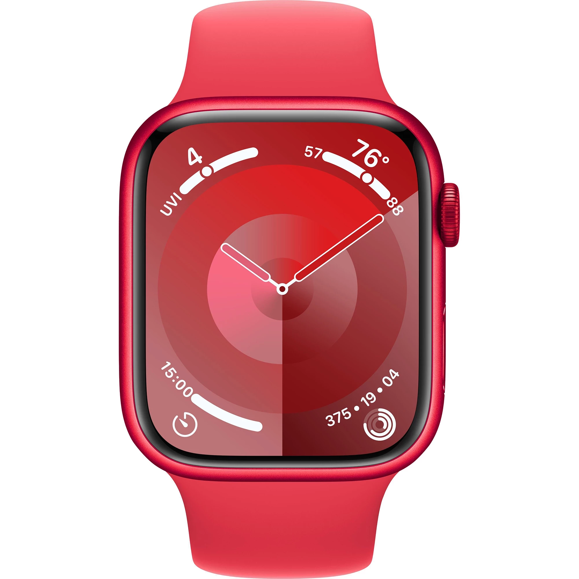 Apple Watch Series 9 GPS + Cellular 41mm PRODUCT RED Alu. Case w. PRODUCT RED Sport Band - M/L (MRY83) 1 Small