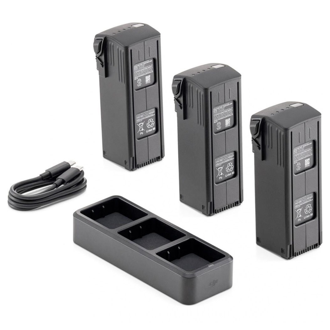 3 акумулятора та зарядний пристрій DJI Mavic 3 Enterprise Series Battery Kit (CP.EN.00000421.01)