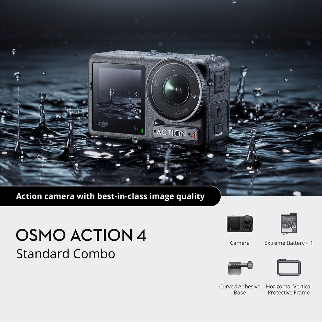 Екшн-камера DJI Osmo Action 4 Standard Combo (CP.OS.00000269.01) 3 Small