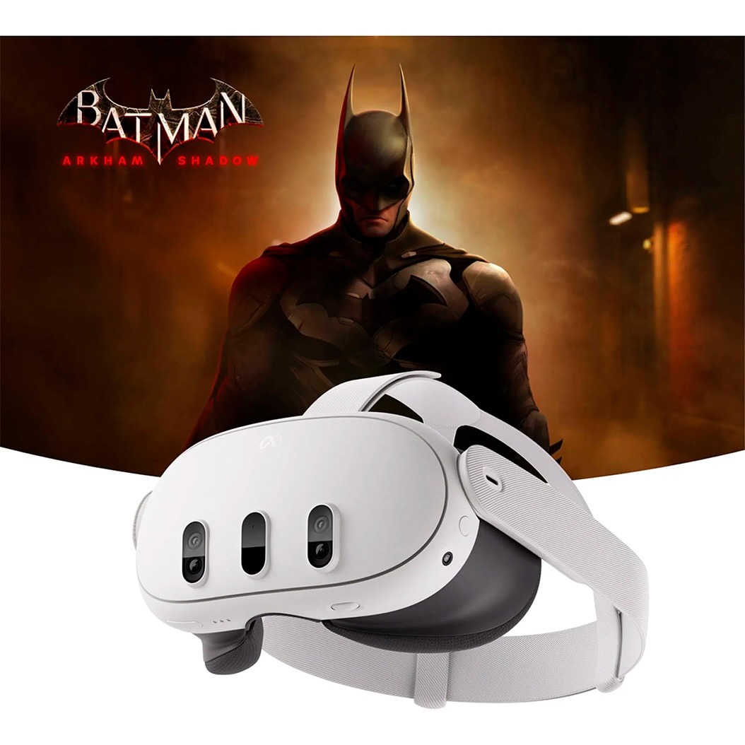 Окуляри віртуальної реальності Meta Quest 3 512GB Batman Arkham Shadow Bundle
