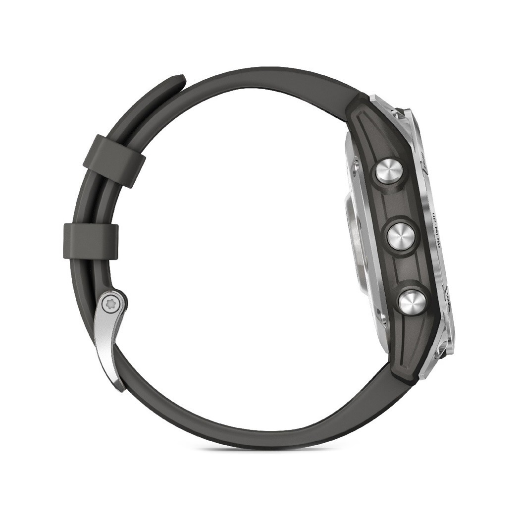 Спортивний годинник Garmin Fenix 7 Silver with Graphite Band (010-02540-00/01) 2 Small