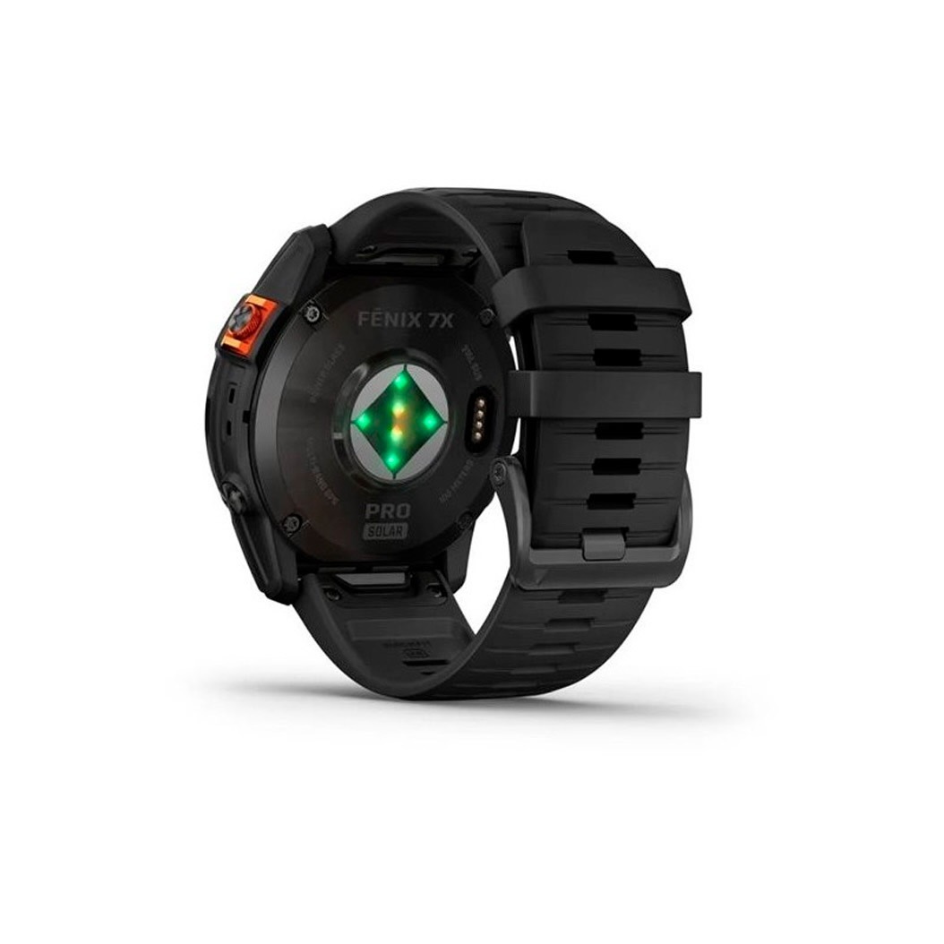 Спортивний годинник Garmin Fenix 7X Pro Solar Slate Gray w. Black Band (010-02778-00/01) 1 Small