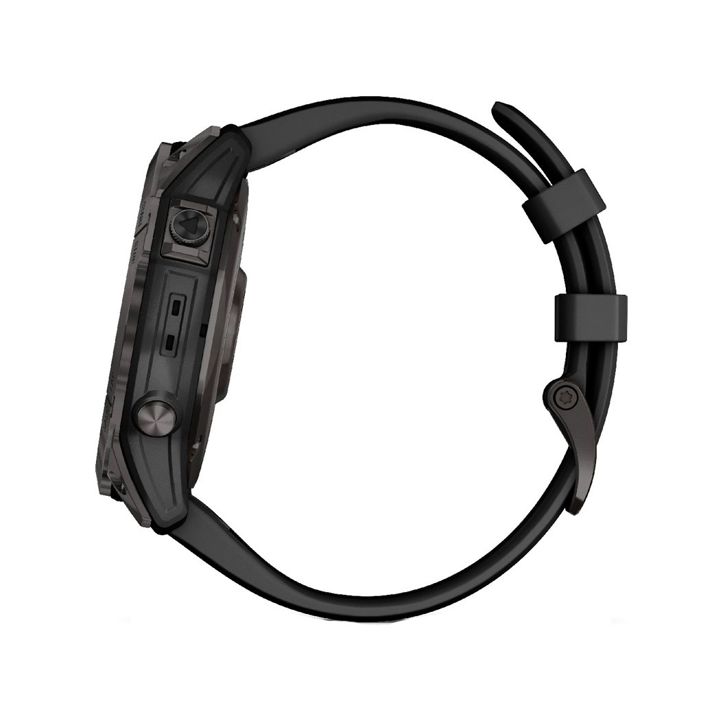 Спортивний годинник Garmin Fenix 7X Sapphire Solar Black DLC Titanium w. Black Band (010-02541-22/23) 1 Small