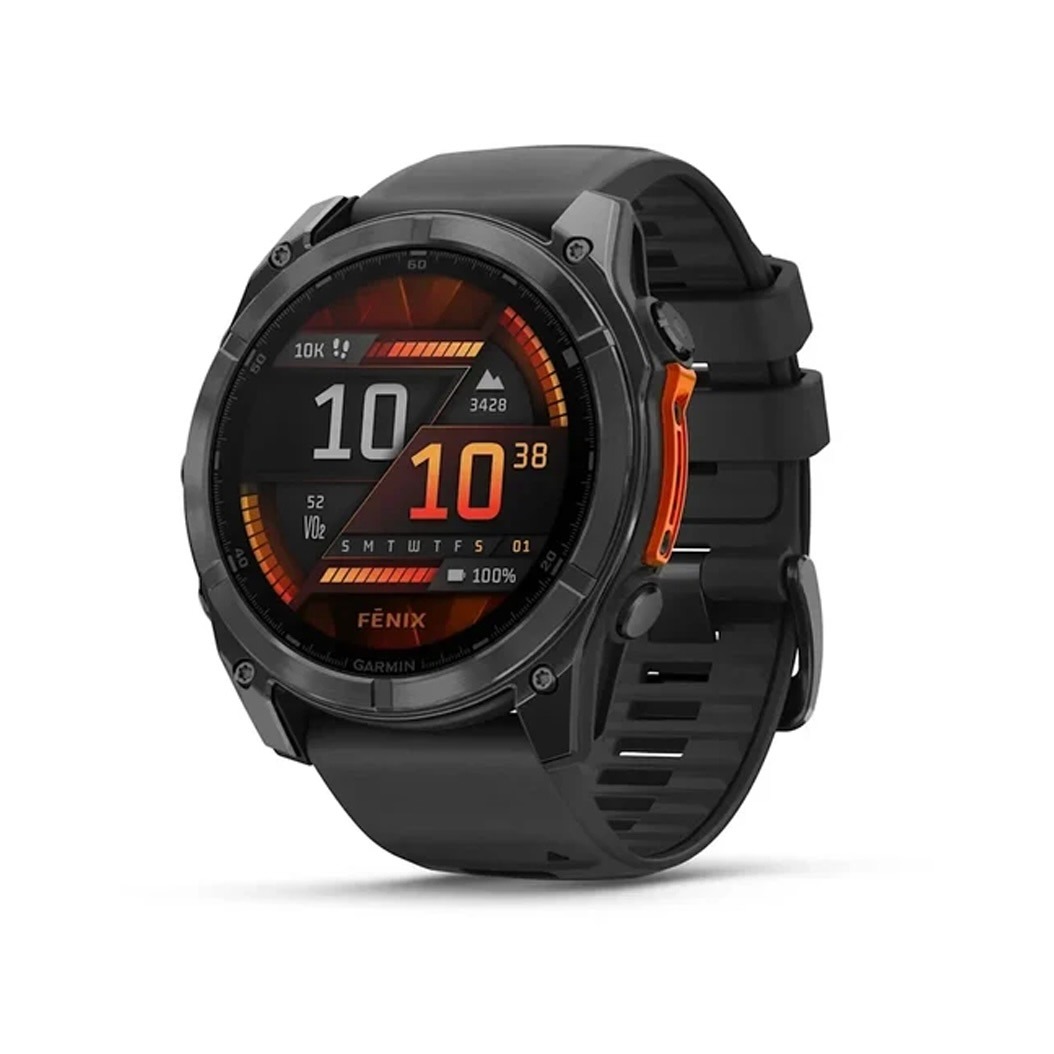 Смарт-годинник Garmin Fenix 8 AMOLED 51mm Slate Grey with Black Silicone Band (010-02905-00)