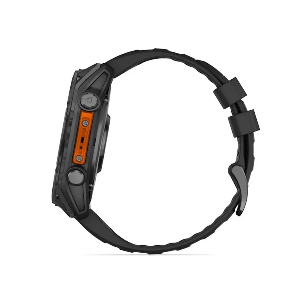 Смарт-годинник Garmin Fenix 8 AMOLED 51mm Slate Grey with Black Silicone Band (010-02905-00) 2 Small