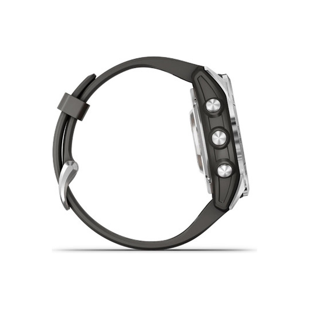 Спортивний годинник Garmin Fenix 7S Pro Solar Silver w. Graphite Band (010-02776-00/01) 3 Small