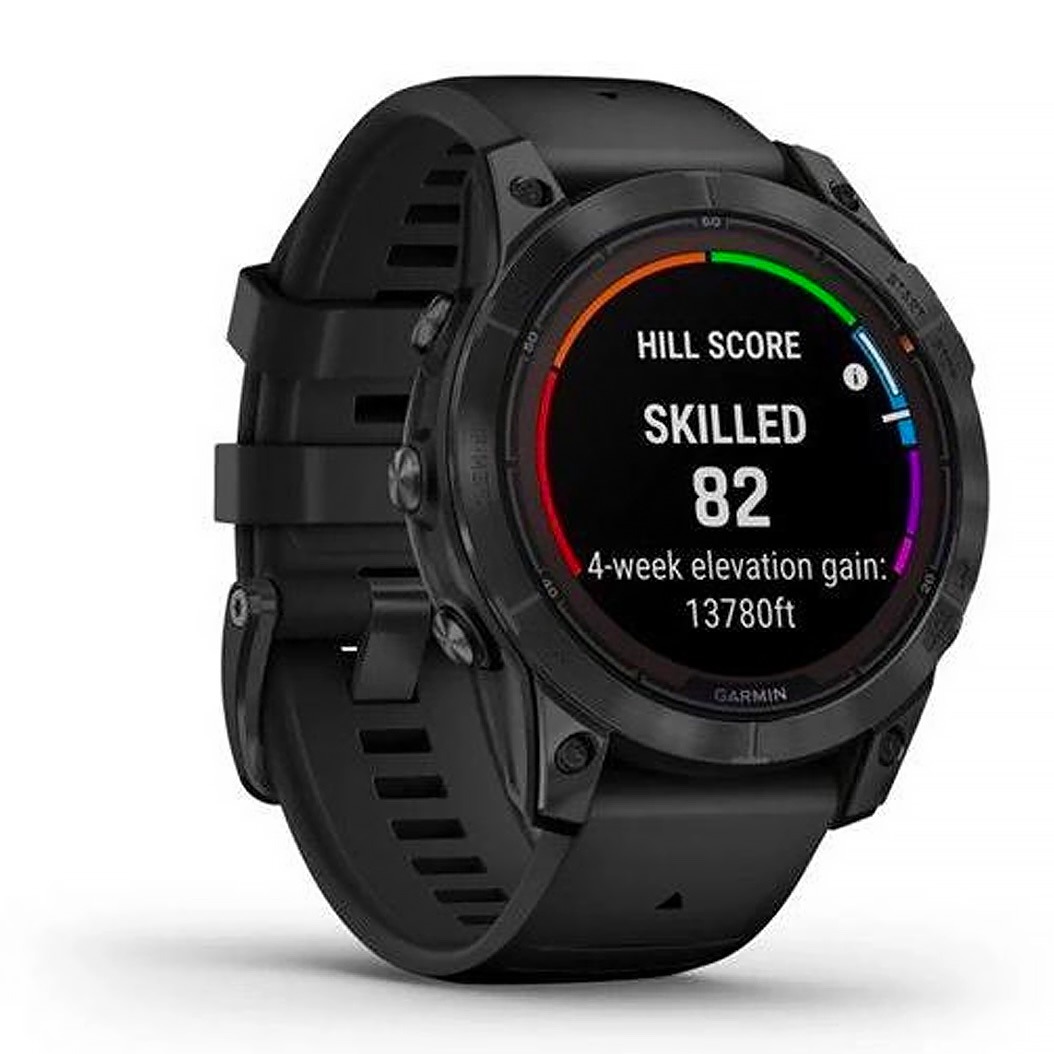 Спортивний годинник Garmin Fenix 7 Pro Solar Slate Gray with Black Band (010-02777-00/01) 1 Small