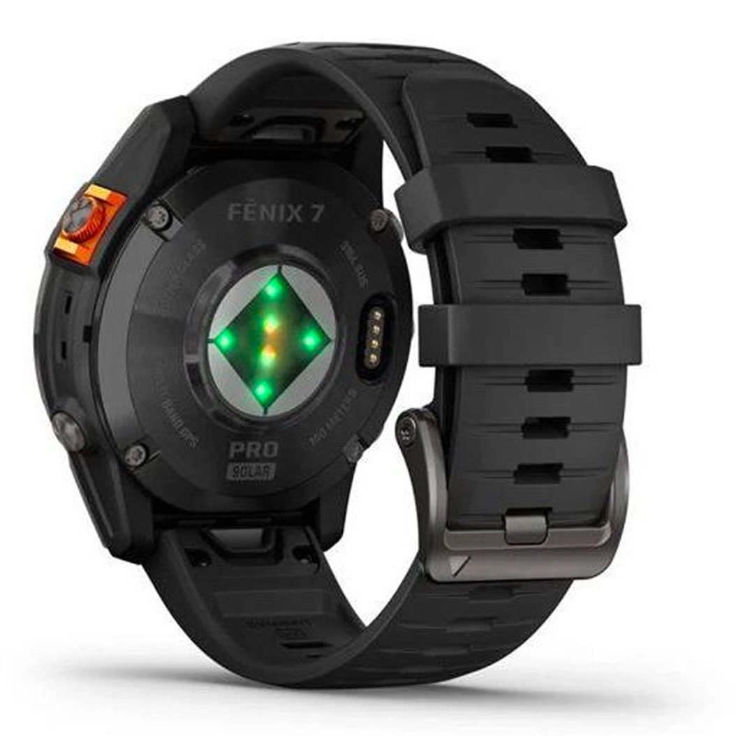 Спортивний годинник Garmin Fenix 7 Pro Solar Slate Gray with Black Band (010-02777-00/01) 3 Small