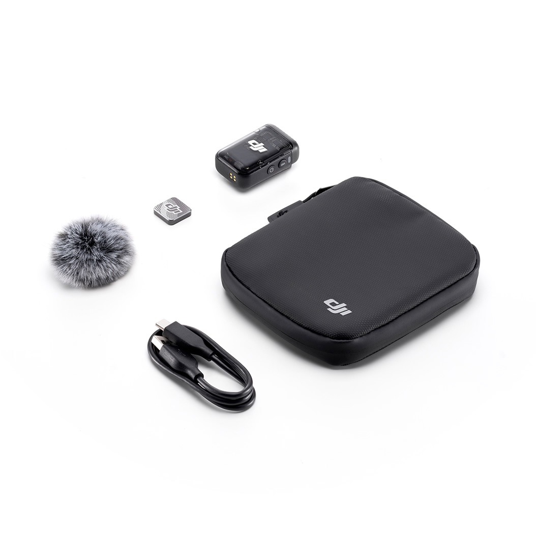 Передавач радіосистеми DJI Mic 2 Transmitter Shadow Black (CP.RN.00000328.01) 5 Small