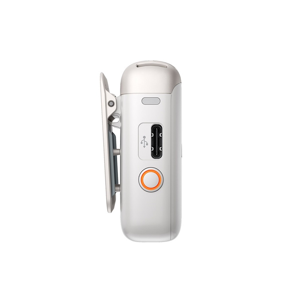 Передавач радіосистеми DJI Mic 2 Transmitter Pearl White (CP.RN.00000329.01) 3 Small