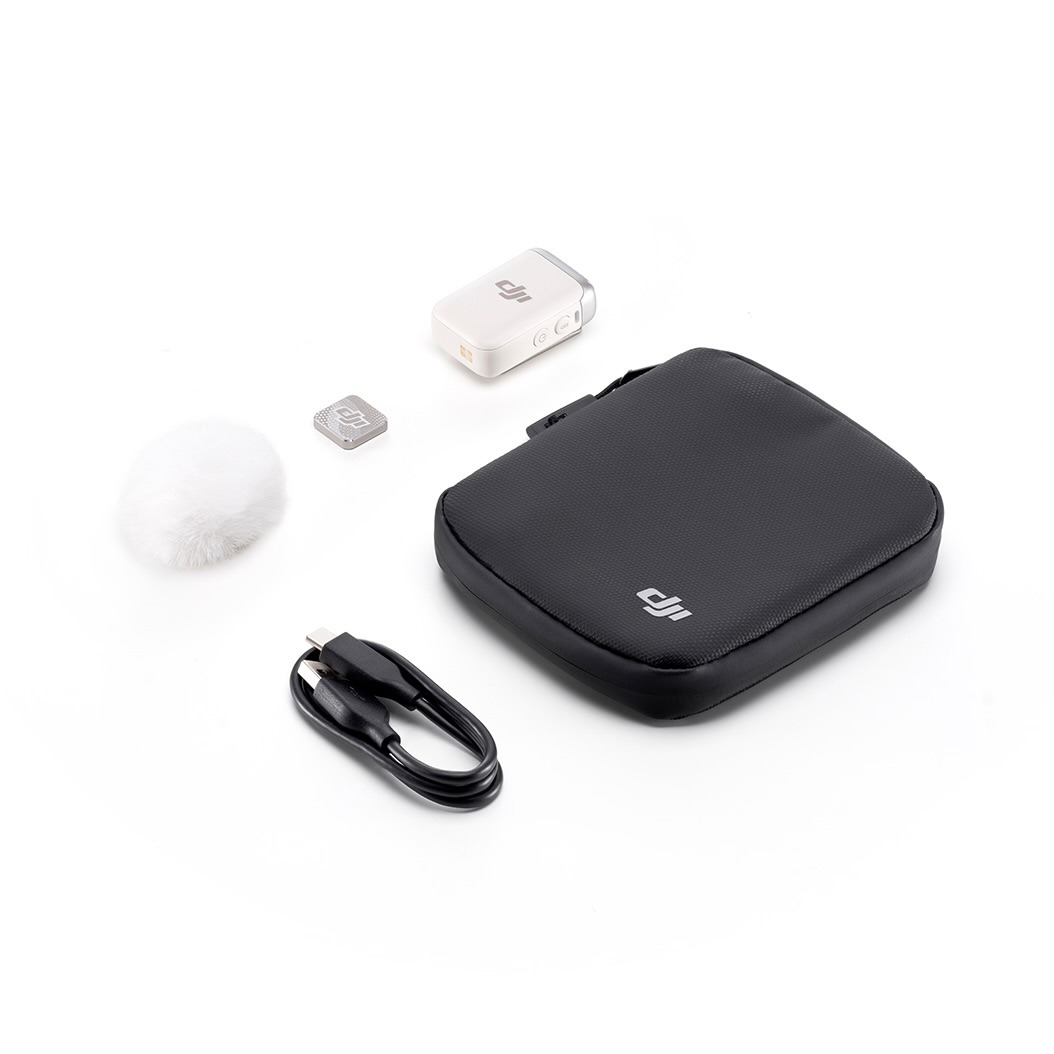 Передавач радіосистеми DJI Mic 2 Transmitter Pearl White (CP.RN.00000329.01) 5 Small