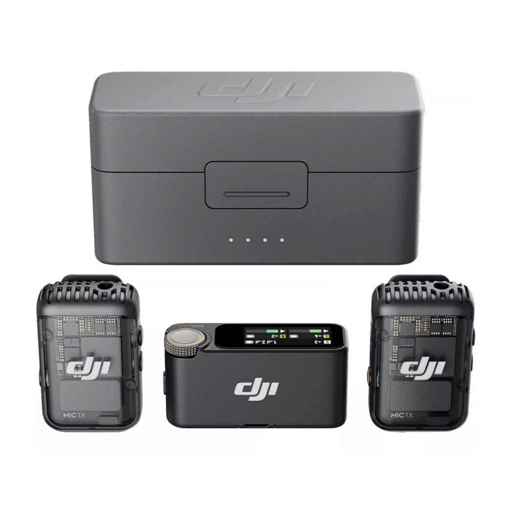 Мікрофонна радіосистема DJI Mic 2 (2 TX + 1 RX + Charging Case) (CP.RN.00000325.01)