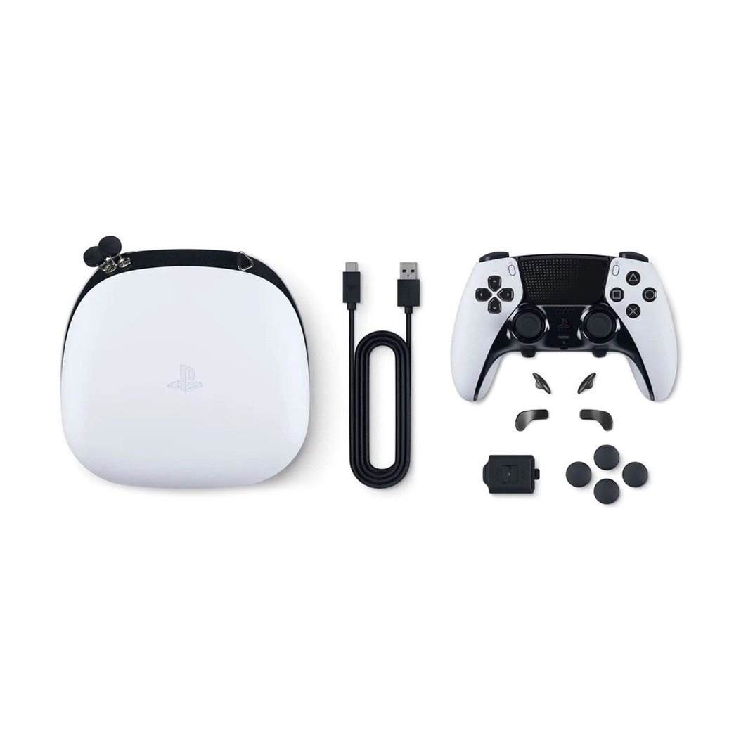 Бездротовий контроллер DualSense Edge White для Sony PS5 (9444398) 3 Small