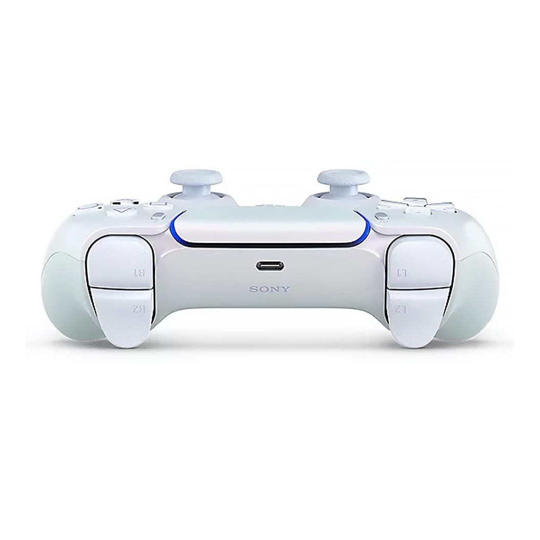 Бездротовий контроллер DualSense для Sony PS5 Chrome Pearl (1000044446) 1 Small