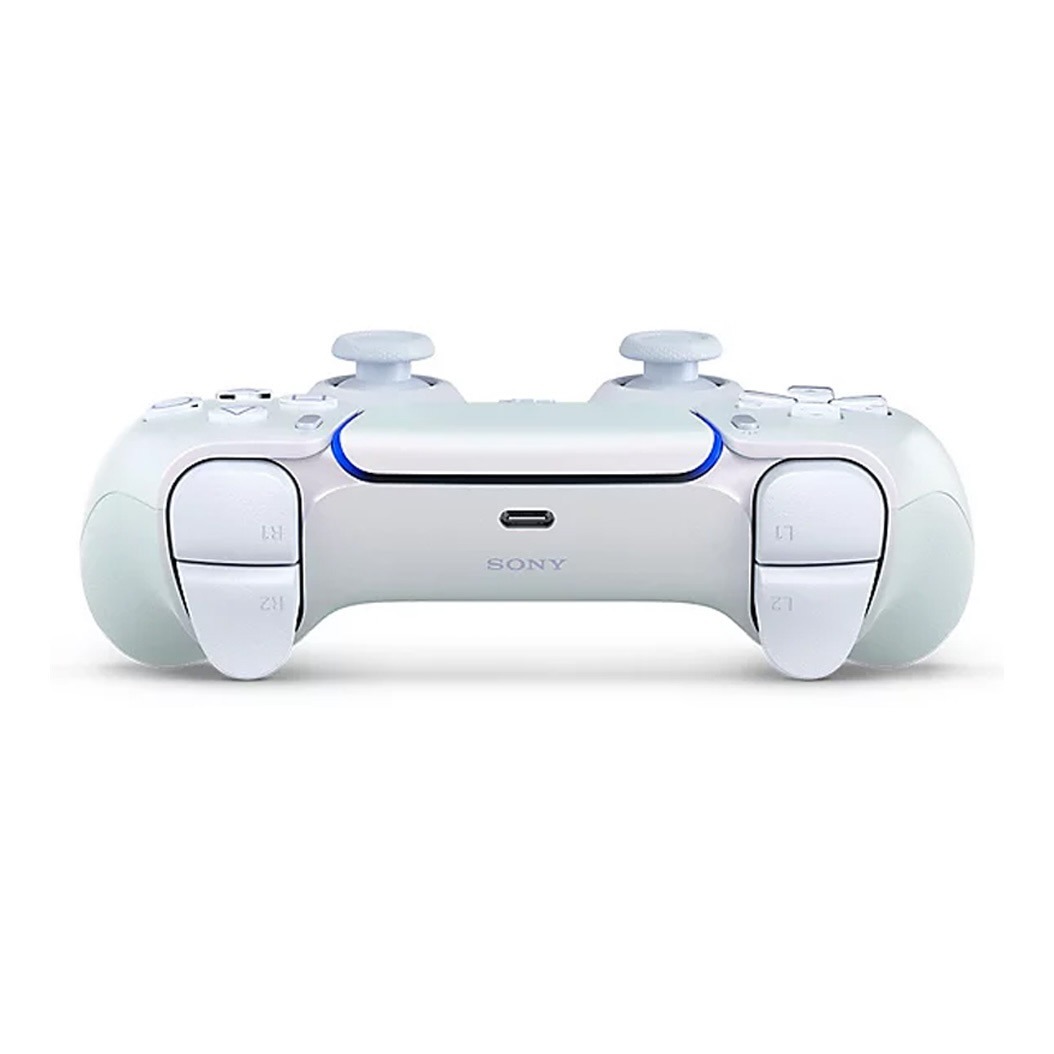 Бездротовий контроллер DualSense для Sony PS5 Chrome Pearl (1000044446) 2 Small