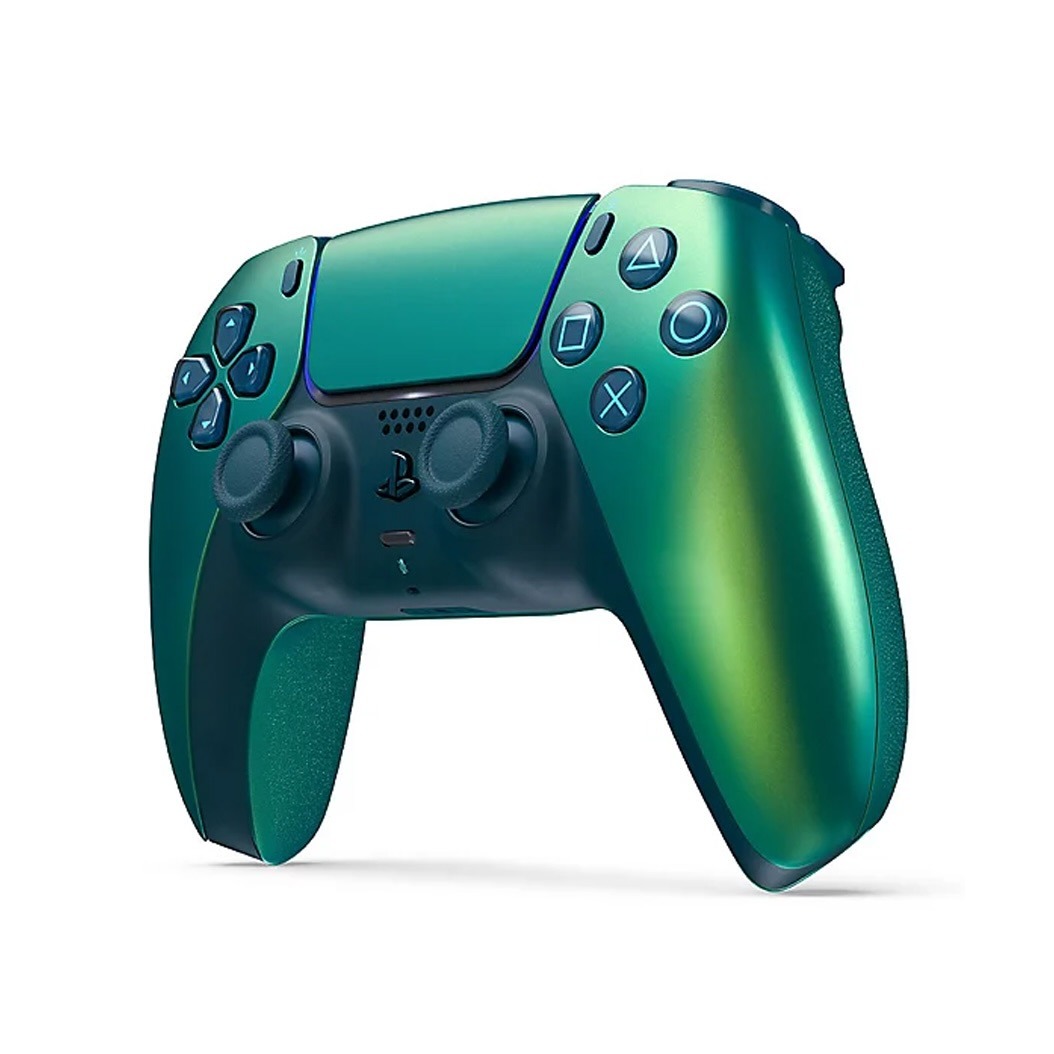Бездротовий контроллер DualSense для Sony PS5 Chrome Teal (1000044461, 1000044474) 1 Small