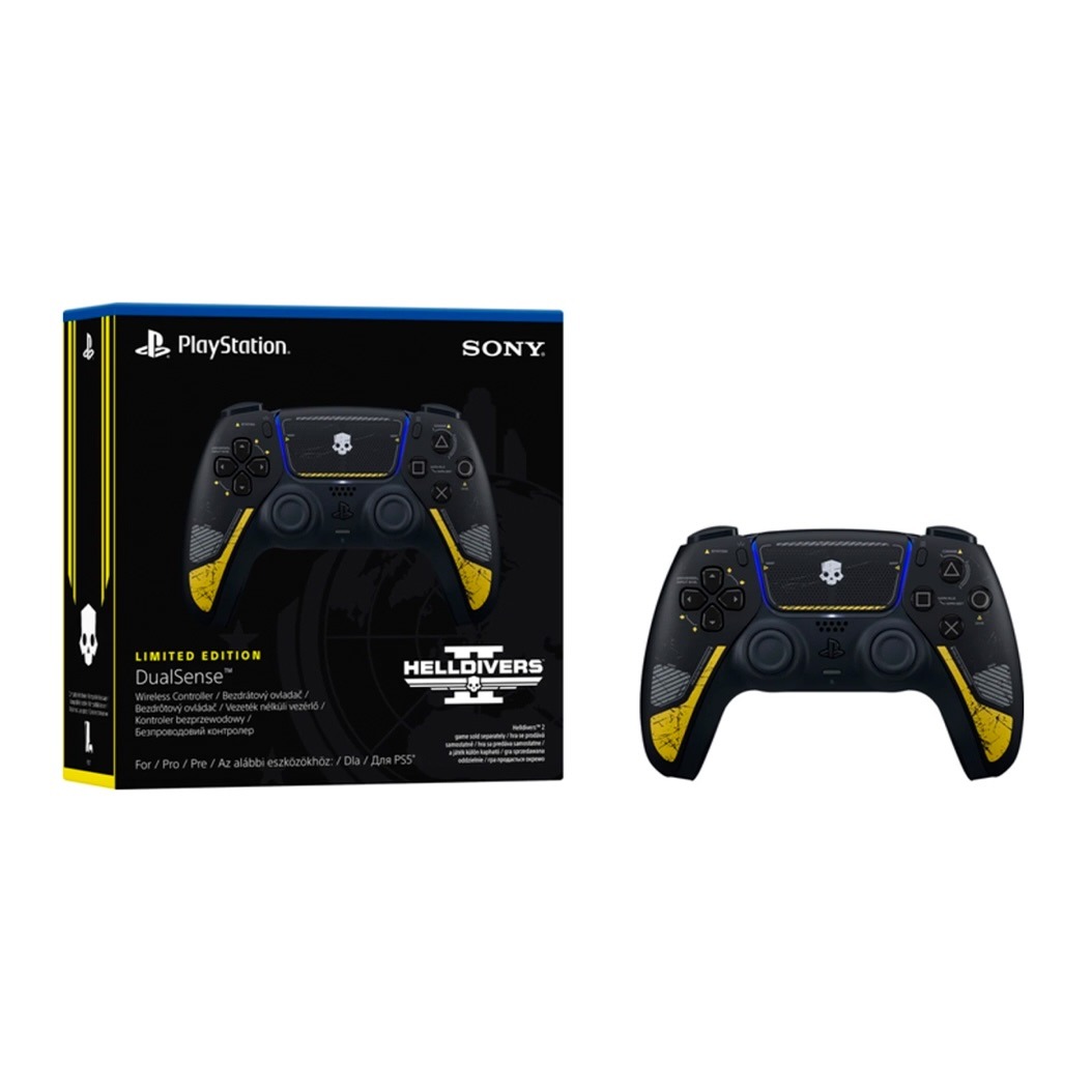Бездротовий контролер DualSense для Sony PS5 Helldivers 2 Limited Edition (1000047305) 3 Small