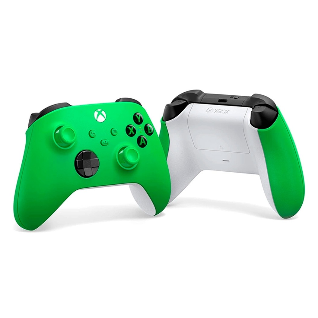 Геймпад Microsoft Wireless Controller Velocity Green for Xbox Series X/S (QAU-00091) 3 Small