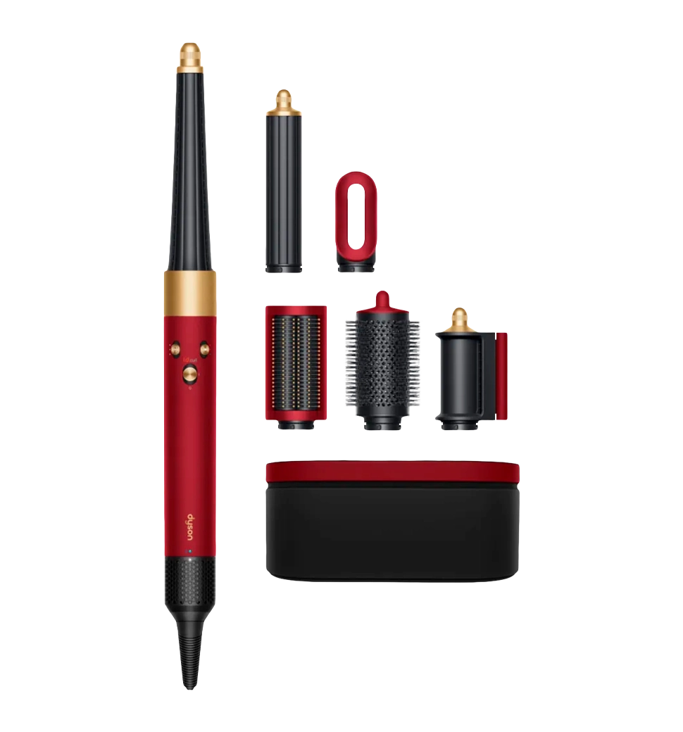 Мультистайлер Dyson Airwrap i.d. HS08 Multi-Styler and Dryer Straight to Wavy - Red Velvet/Gold (596926-01)