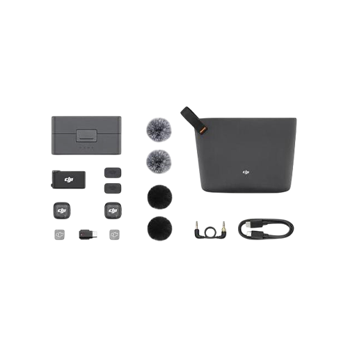 Мікрофонна радіосистема для камери, для смартфона DJI MIC 3 2TX + 1RX + Charging Case (CP.RN.00000480.01) 1 Small